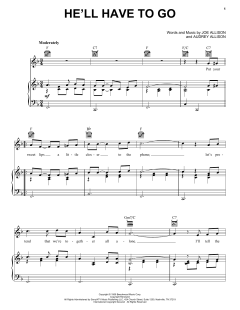 He'll Have To Go von Jim Reeves (Download) 