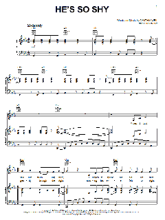 He's So Shy von Tom Snow (Download) 