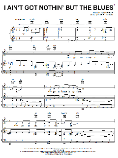 I Ain't Got Nothin' But The Blues von Duke Ellington (Download) 