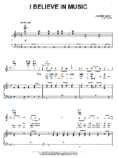 I Believe In Music von Mac Davis (Download) 