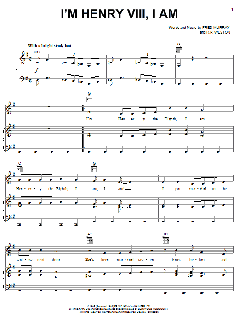 I'm Henry VIII, I Am von Herman's Hermits (Download) 