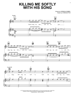 Killing Me Softly With His Song von Norman Gimbel (Download) 