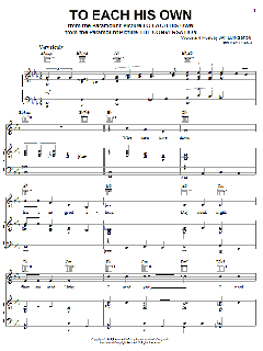 To Each His Own von Eddy Howard (Download) 