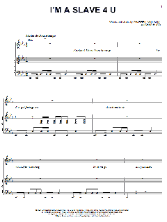 I'm A Slave 4 U von Britney Spears (Download) 