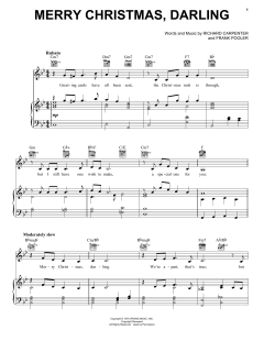 Merry Christmas, Darling von Frank Pooler (Download) 