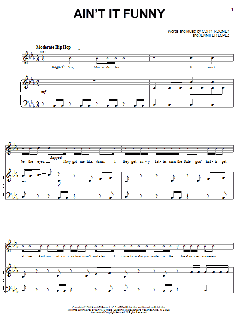 Ain't It Funny von Jennifer Lopez (Download) 