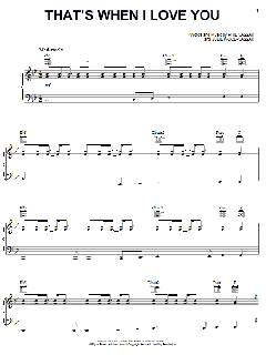 That's When I Love You von Phil Vassar (Download) 