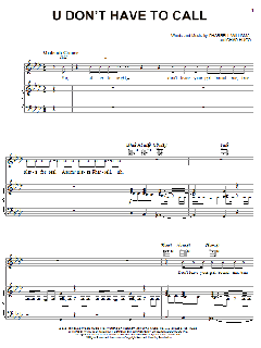 U Don't Have To Call von Usher (Download) 