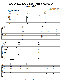 God So Loved The World von John Stainer (Download) 