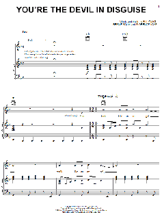 You're The Devil In Disguise von Elvis Presley (Download) 