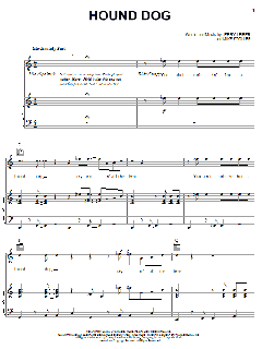 Hound Dog von Elvis Presley (Download) 