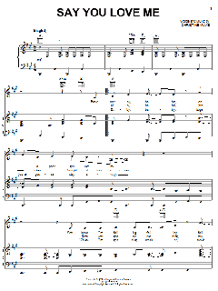 Say You Love Me von Fleetwood Mac (Download) 