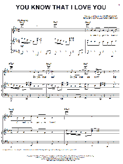 You Know That I Love You von Richard Smith (Download) 