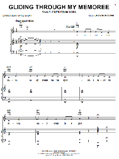 Gliding Through My Memoree von Rodgers & Hammerstein (Download) 