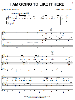 I Am Going To Like It Here von Rodgers & Hammerstein (Download) 