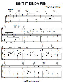 Isn't It Kinda Fun von Rodgers & Hammerstein (Download) 