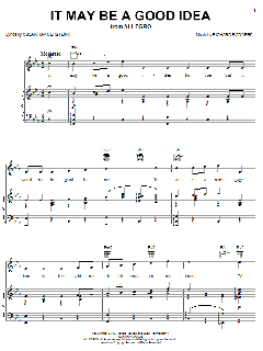 It May Be A Good Idea von Rodgers & Hammerstein (Download) 