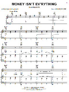 Money Isn't Ev'rything von Rodgers & Hammerstein (Download) 