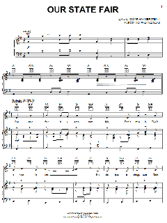 Our State Fair von Rodgers & Hammerstein (Download) 