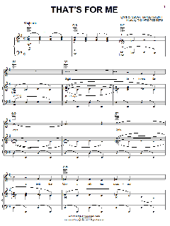 That's For Me von Rodgers & Hammerstein (Download) 