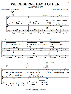 We Deserve Each Other von Rodgers & Hammerstein (Download) 