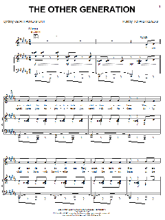 The Other Generation von Rodgers & Hammerstein (Download) 