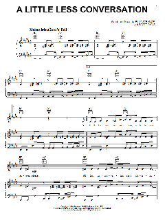 A Little Less Conversation von Elvis Presley (Download) 