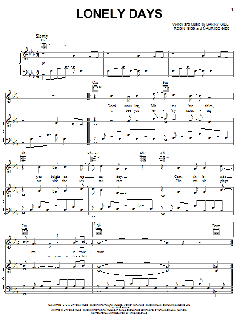 Lonely Days von Bee Gees (Download) 