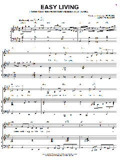 Easy Living von Billie Holiday (Download) 