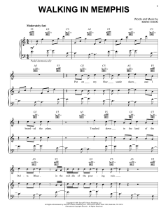 Walking In Memphis von Marc Cohn (Download) 