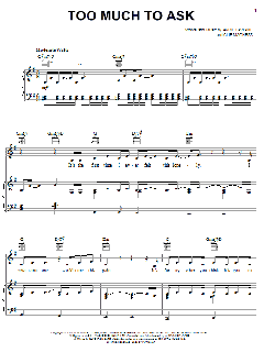 Too Much To Ask von Avril Lavigne (Download) 