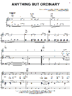 Anything But Ordinary von Avril Lavigne (Download) 