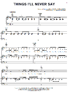 Things I'll Never Say von Avril Lavigne (Download) 