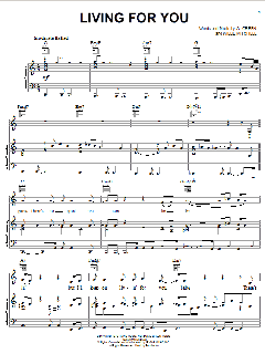 Living For You von Al Green (Download) 