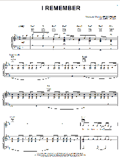 I Remember von Kenny Chesney (Download) 