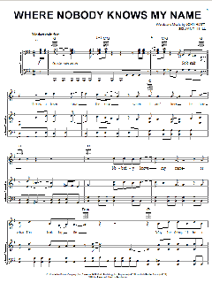 Where Nobody Knows My Name von Jimmy Tittle (Download) 