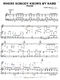 Where Nobody Knows My Name (Reprise) von Jimmy Tittle (Download) 