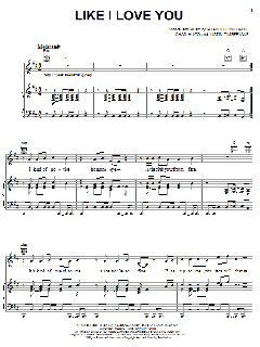 Like I Love You von Justin Timberlake (Download) 