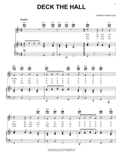 Deck The Hall von Traditional Welsh Carol (Download) 