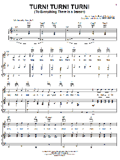 Turn! Turn! Turn! (To Everything There Is A Season) von The Byrds (Download) 