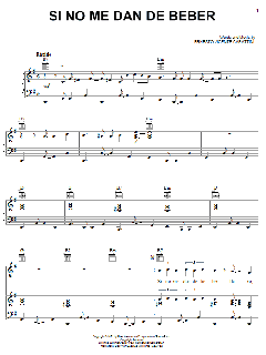 Si No Me Dan De Beber von Ernesto Vicente Carattini (Download) 