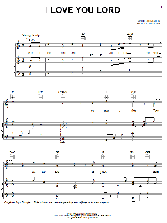 I Love You Lord von The Katinas (Download) 