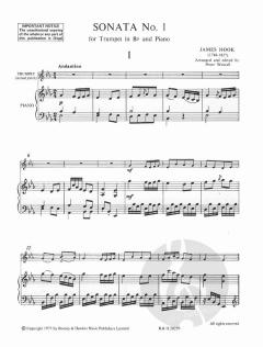 Zwei Sonaten von James Hook 