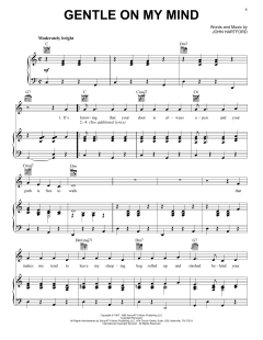 Gentle On My Mind von Johnny Cash (Download) 