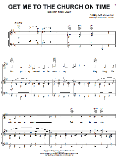 Get Me To The Church On Time von Alan Jay Lerner (Download) 