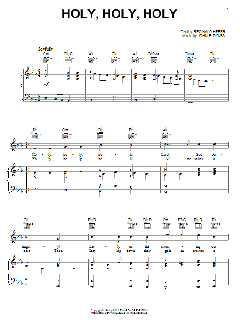 Holy, Holy, Holy von Reginald Heber (Download) 