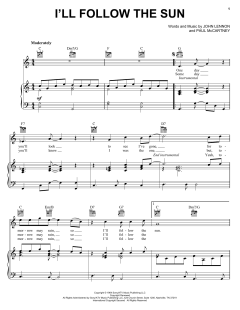 I'll Follow The Sun von The Beatles (Download) 