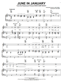 June In January von Ralph Rainger (Download) 