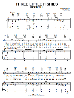 Three Little Fishies (Itty Bitty Poo) von Saxie Dowell (Download) 