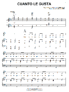 Cuanto Le Gusta von Carmen Miranda (Download) 